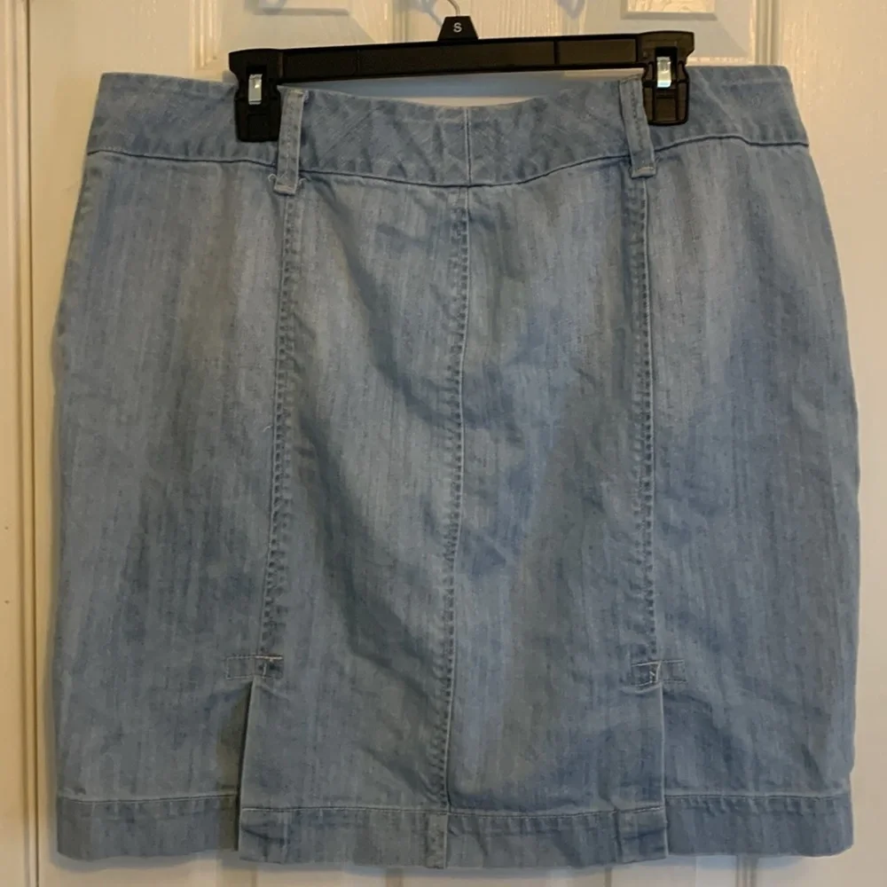 a.n.a  Light Blue Denim Skirt Size 16 #62